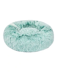 Soft Plush Kennel Calming Bed Replaceable Cover M in Green
