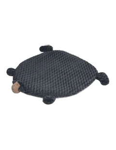 Cushion Puppy Kennel Pet Calming Bed in Charcoal