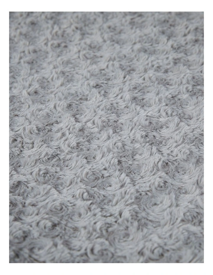 Cushion Puppy Kennel Mat Pet Calming Bed with Squeaky Toys in Grey image 5