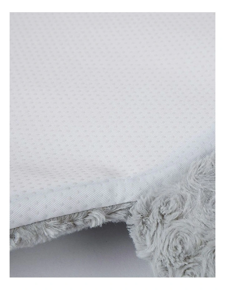 Cushion Puppy Kennel Calming Beds M in Grey image 5