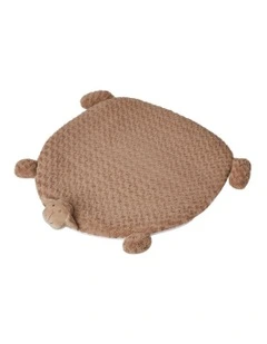 Cushion Puppy Kennel Calming Beds in Tan