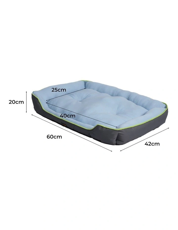 Pet Cooling Bed Sofa S in Grey image 3