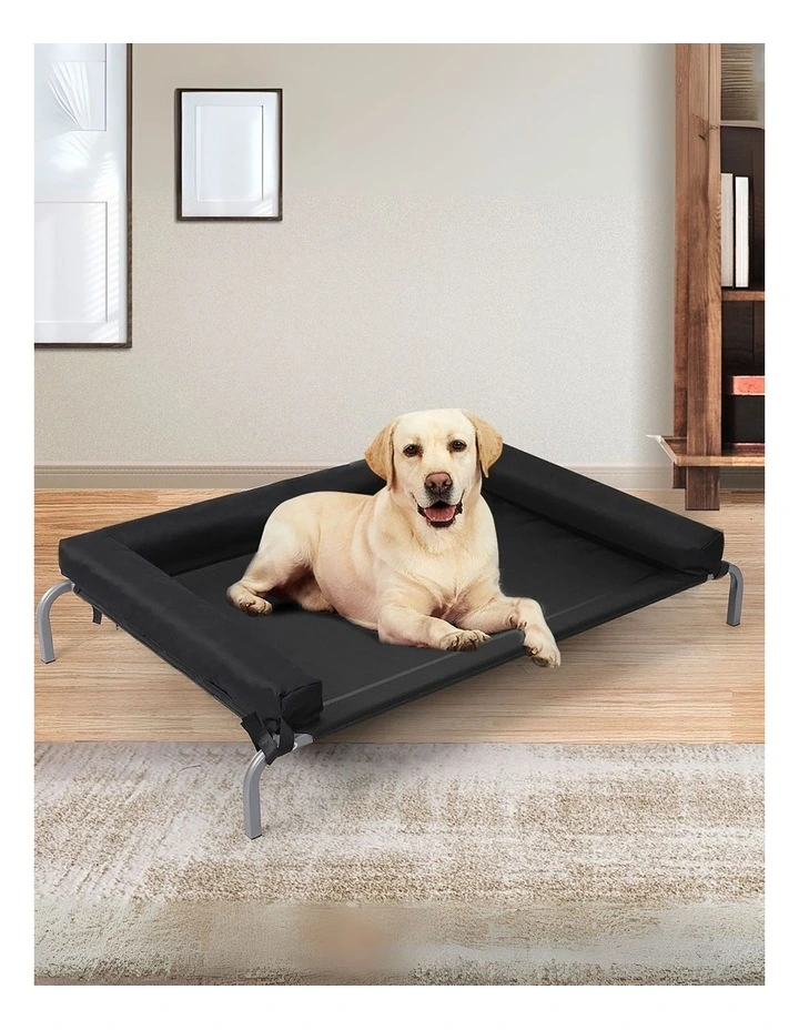 Elevated Pet Trampoline L in Black image 2