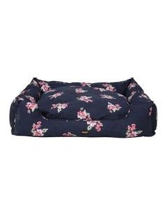 Calming Bed with Double-Sided Cushion XL in Navy