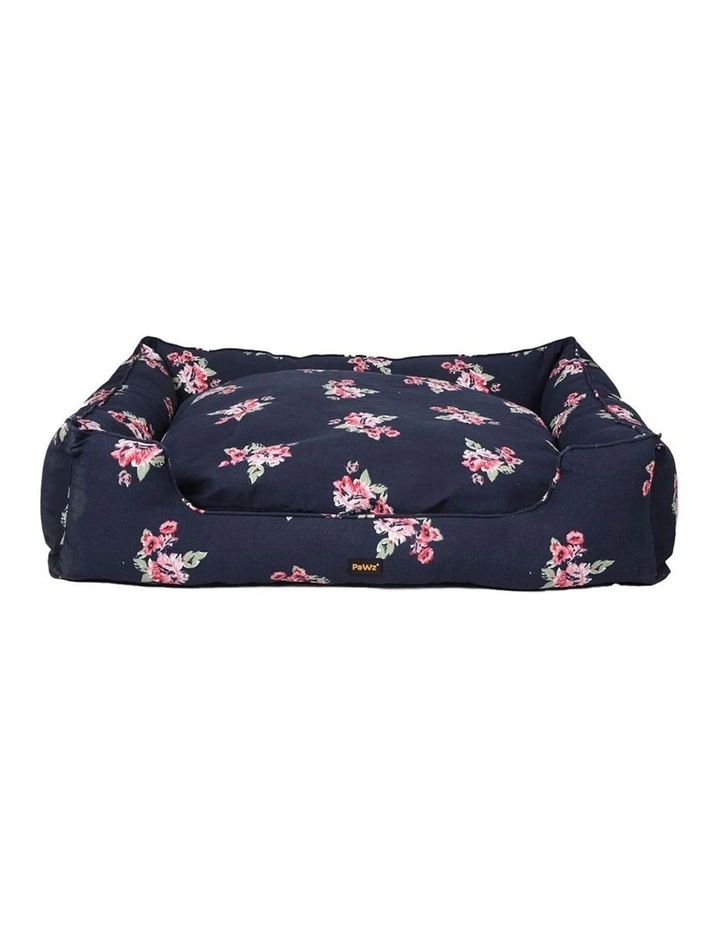Calming Bed with Double-Sided Cushion XL in Navy image 1