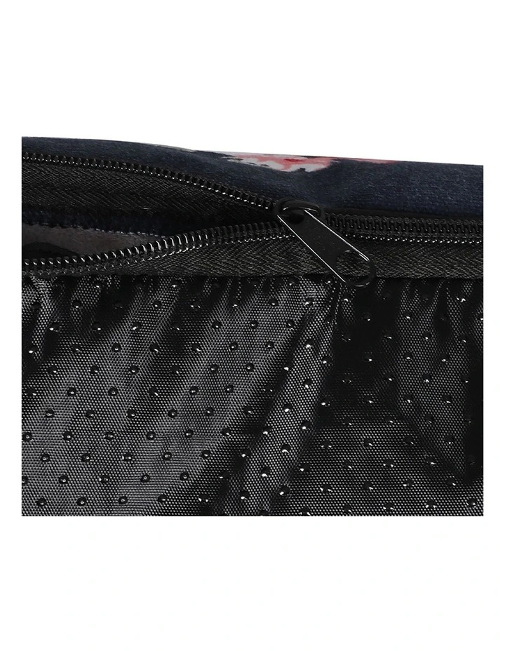 Washable Removable Cover Cushion Calming Pet Bed M in Navy image 5