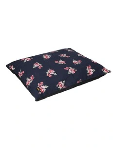 Washable Removable Cover Cushioned Calming Pet Bed XL in Navy