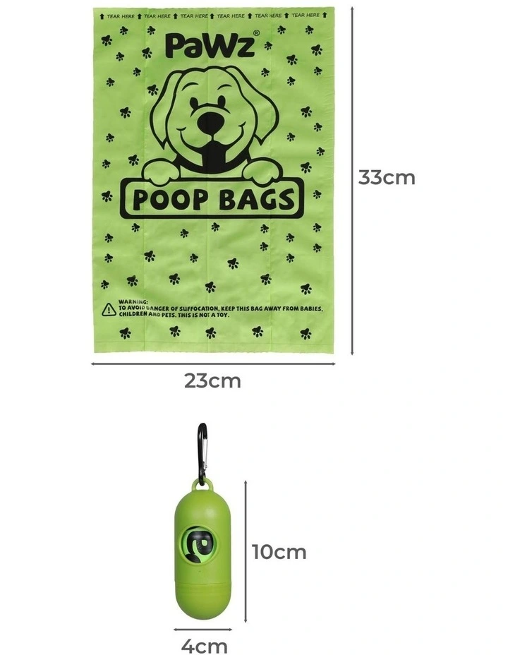 100% Compostable Biobased Dog Poop Bags 360 Pieces image 2
