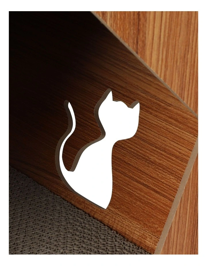 PaWz  48x35.5x43cm Cat Condo House Scratching Board In Brown image 6