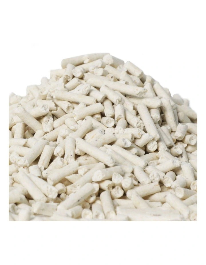 Clumping Flushable Tofu Cat Litter 2.5kg x2 in Orange image 5