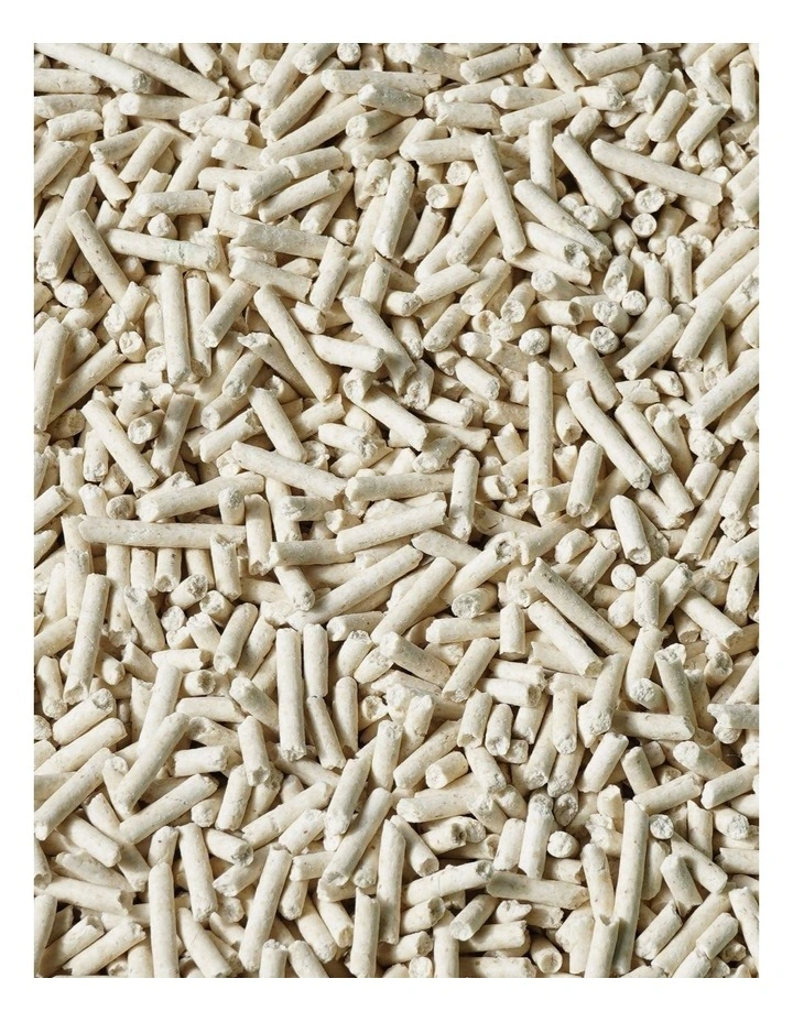 Clumping Flushable Tofu Cat Litter 2.5kg x2 in Orange image 6