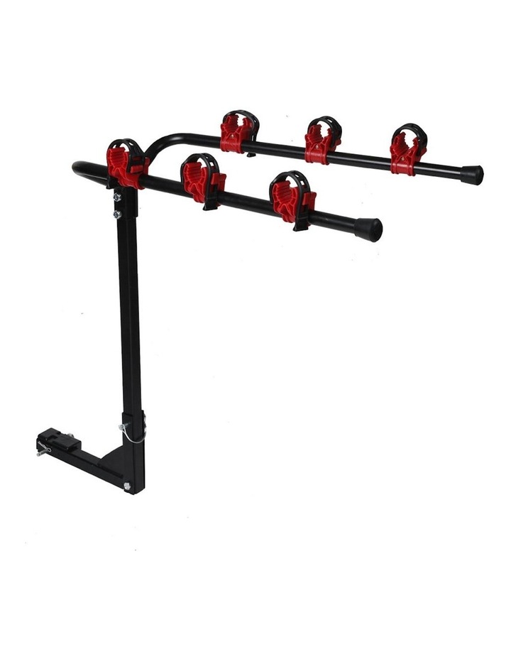 Rack Carrier Foldable Hitch Mount 3 Bicycle in Multi Assorted