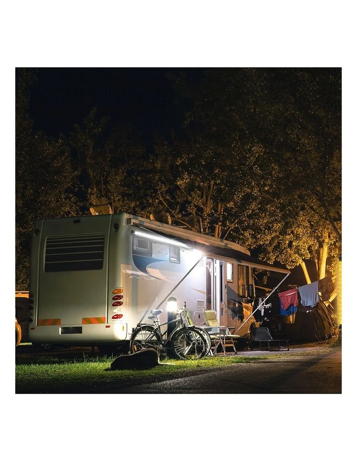 12V LED Waterproof Strip Camping Light Bar 6 Piece in White image 7