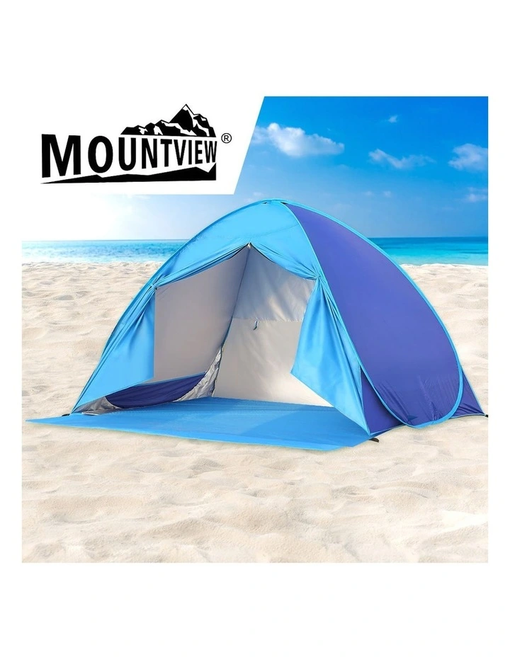 2-3 Person Pop Up Camping Tent in Blue image 7