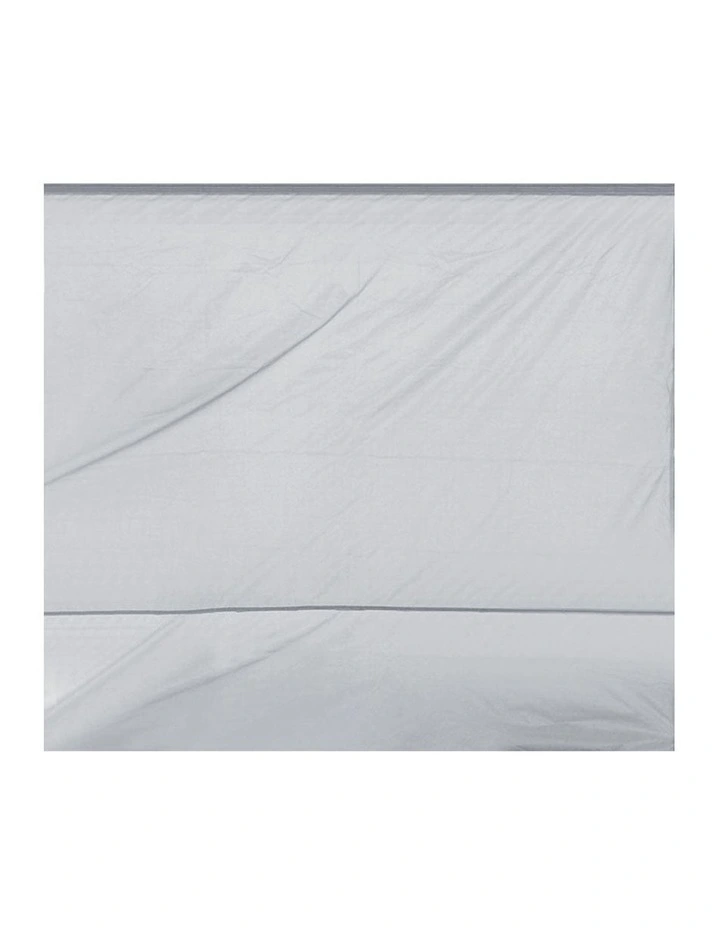 Outdoor Waterproof Gazebo Side Wall 3x1.9m in Silver image 2