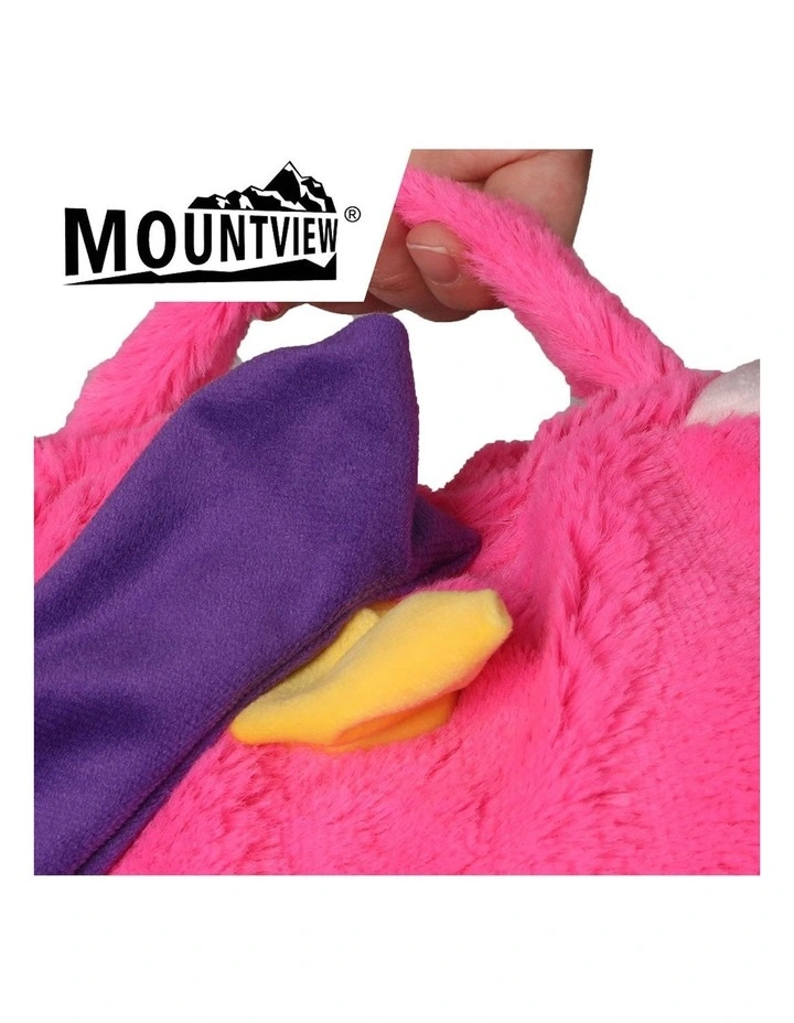 Unicorn Pillow Stuffed Sleeping Bag 180cm L in Red image 5