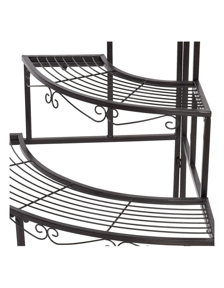 Metal 3 Tier Plant Stand 2 Piece in Multi image 6