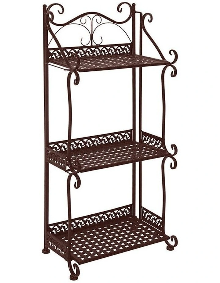 Plant Stand 3 Tiers in Brown image 1