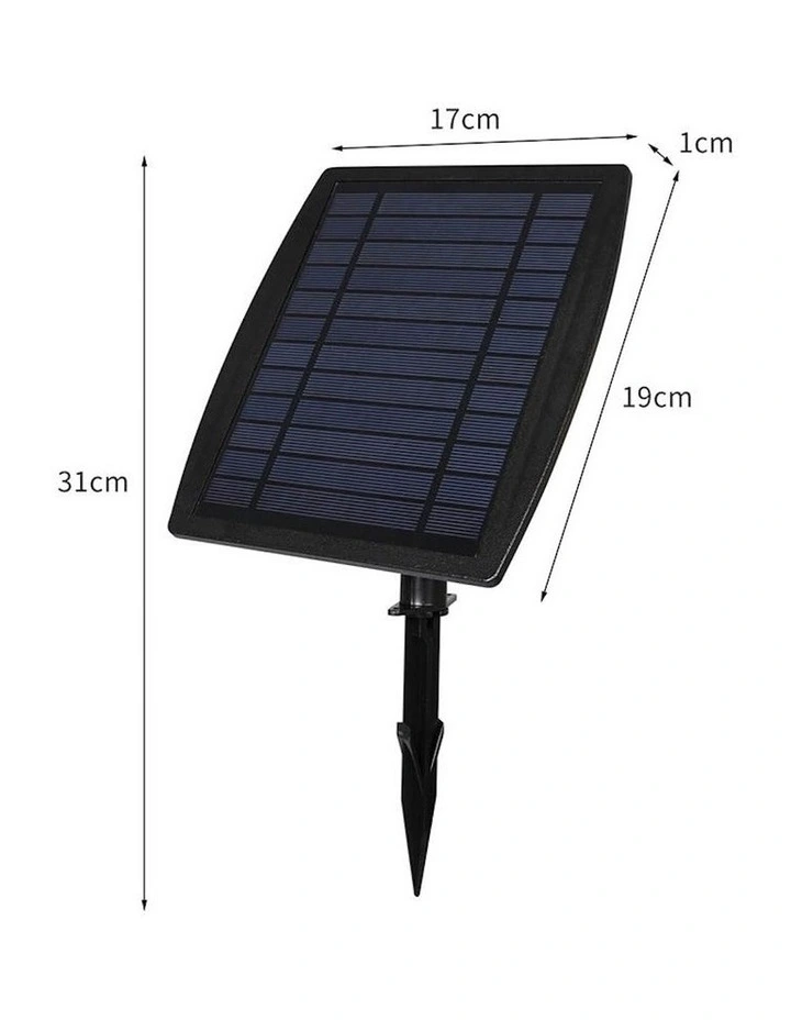 Solar Oxygenator Air Pump Powered Pool Water Pond Outdoor Fish Oxygen Tank in Black image 3