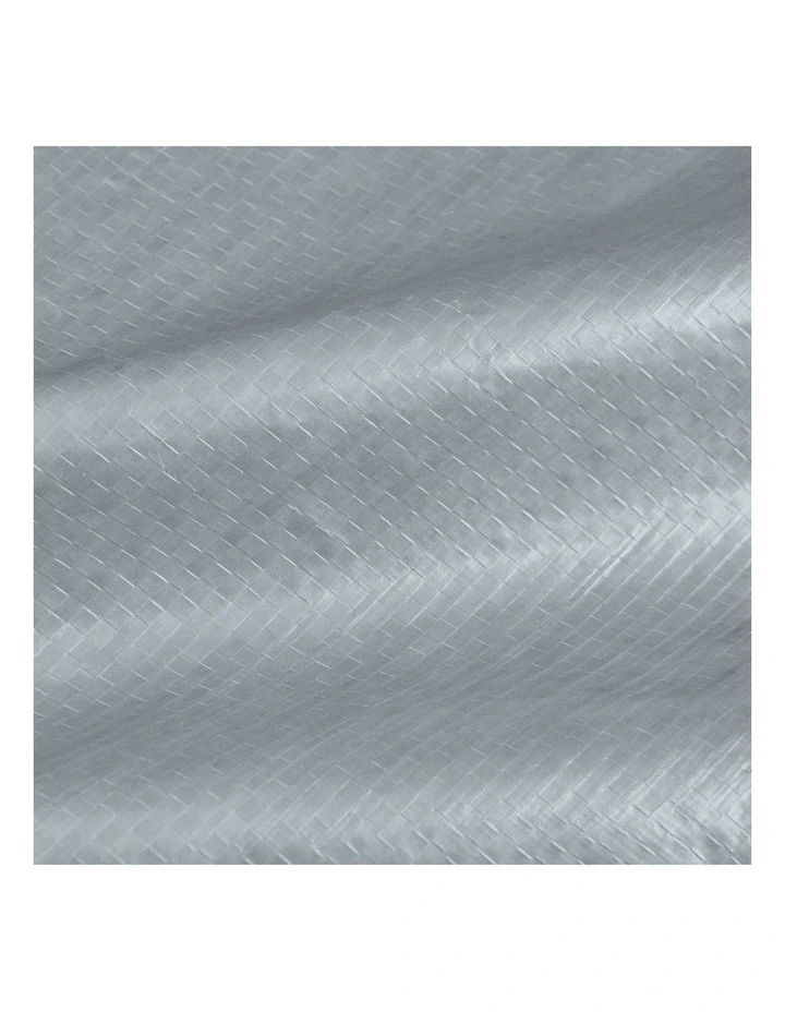 Waterproof Heavy Duty Tarps 4.3 x 6.1m in Black/Grey image 5