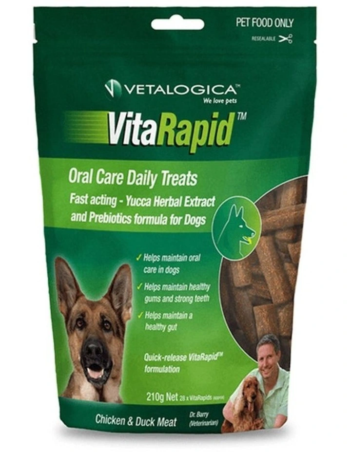 VitaRapid Dogs Oral Care 210g image 1