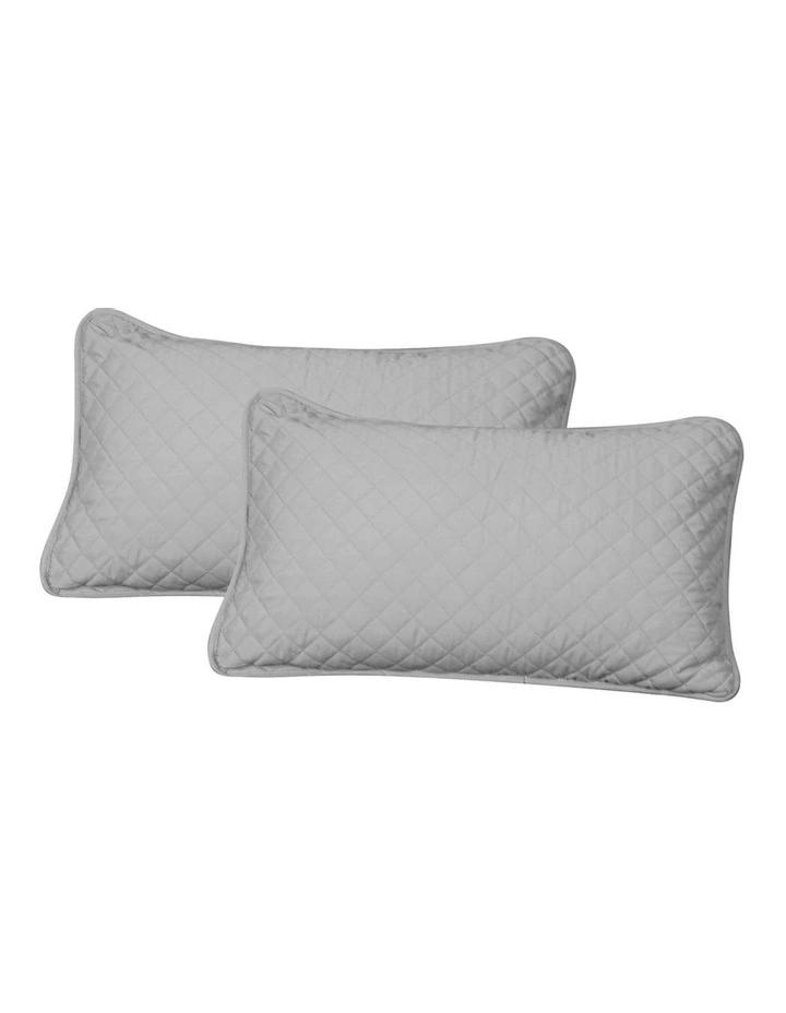 DreamZ Queen Size Bedspread Pillowcases Set In Grey MYER