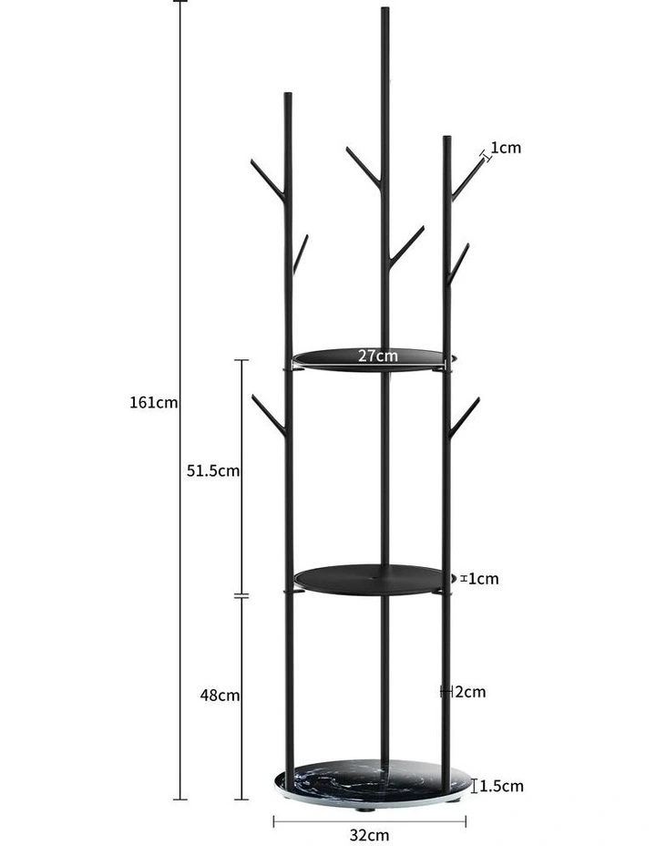 Clothes Stand in Black image 3