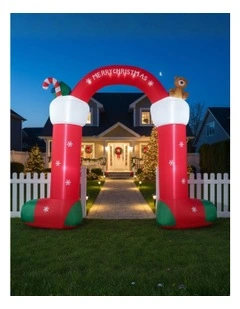 Christmas Inflatable 3M LED Party Light in Red
