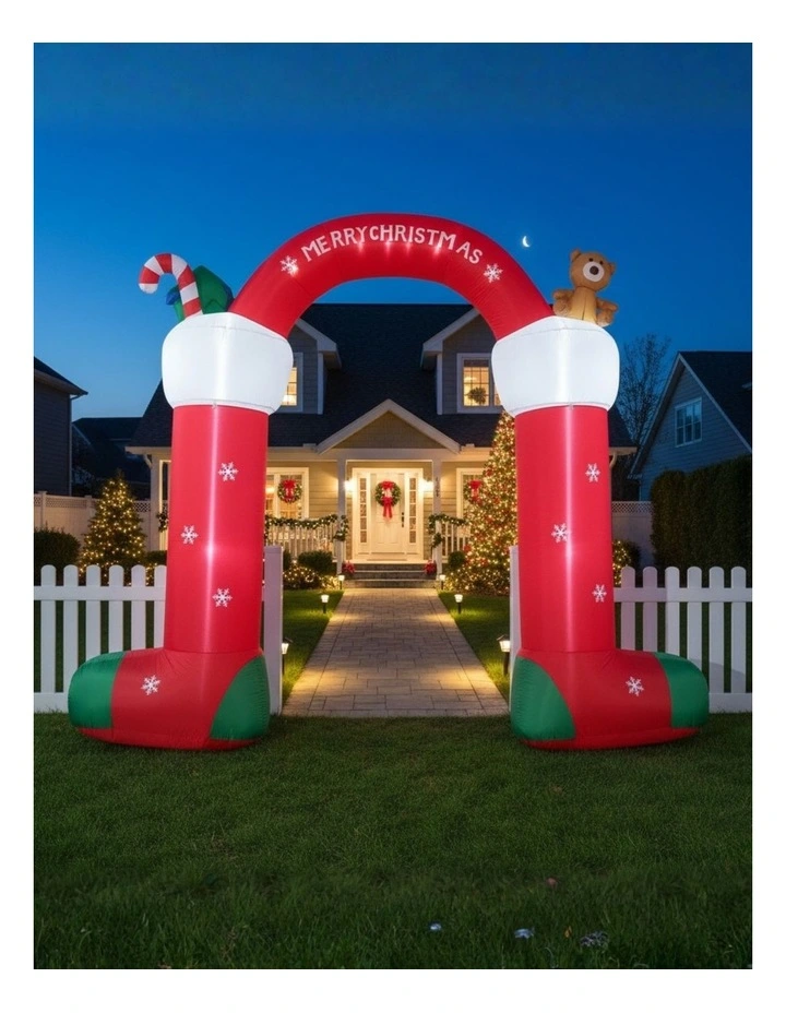 Christmas Inflatable 3M LED Party Light in Red image 2