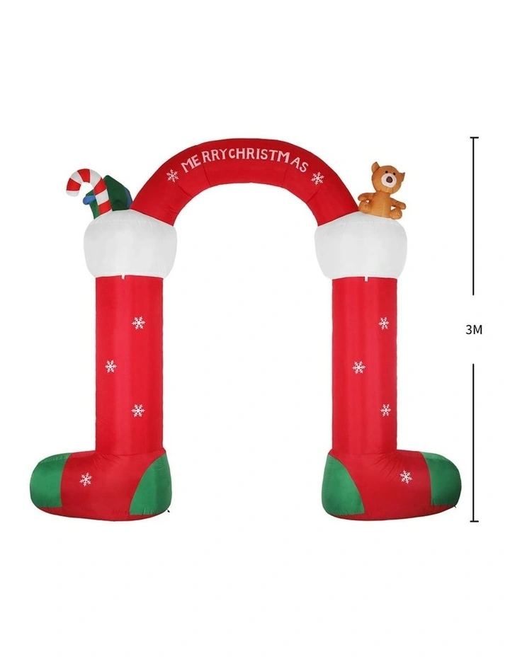 Christmas Inflatable 3M LED Party Light in Red image 3