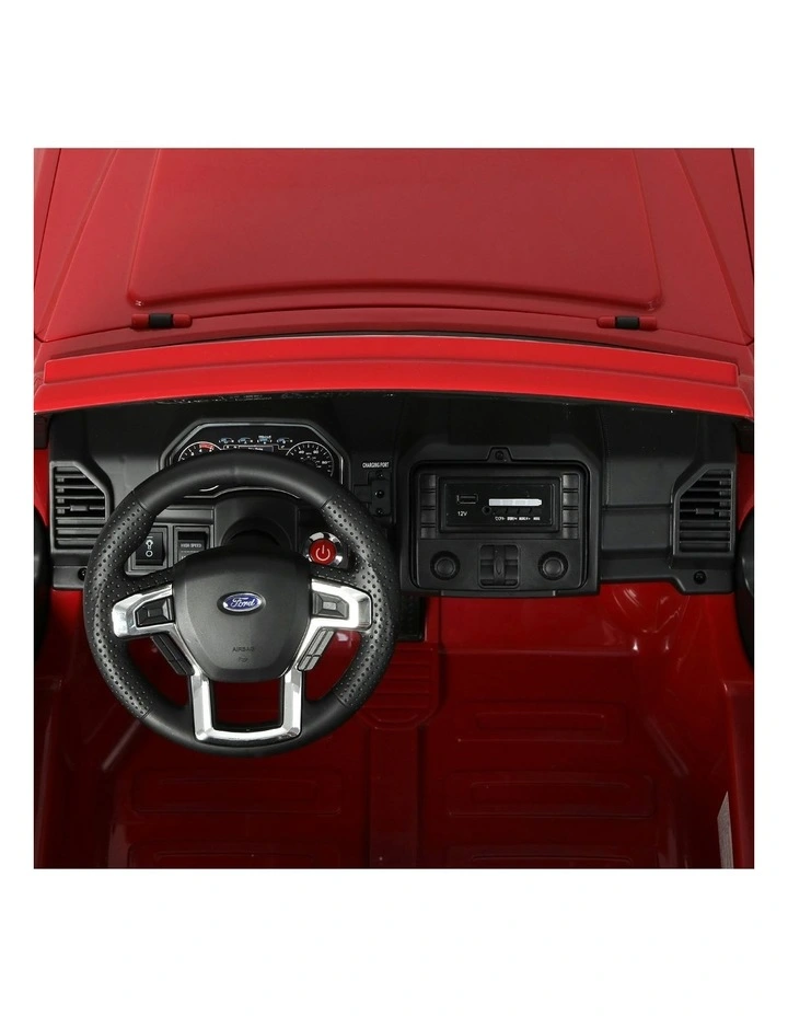 Kids Ride On Car 50W Electric Toy Remote Control in Red image 6