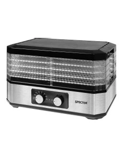 Food Dehydrators Stainless Steel Beef Jerky Maker 5 Trays Fruit Dryer