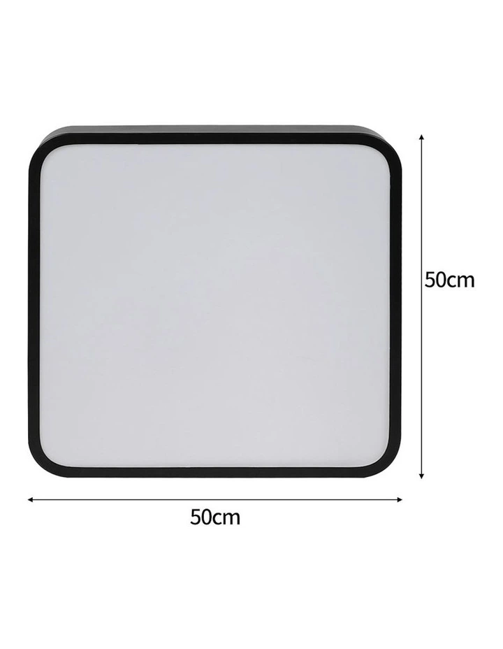 Ultra-Thin LED Ceiling Down Light Surface Mount Living Room 36W 5CM in Black image 3