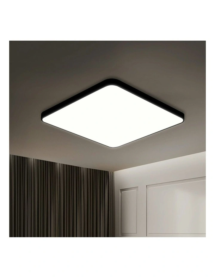 Ultra-Thin LED Ceiling Down Light Surface Mount Living Room 36W 5CM in Black image 7