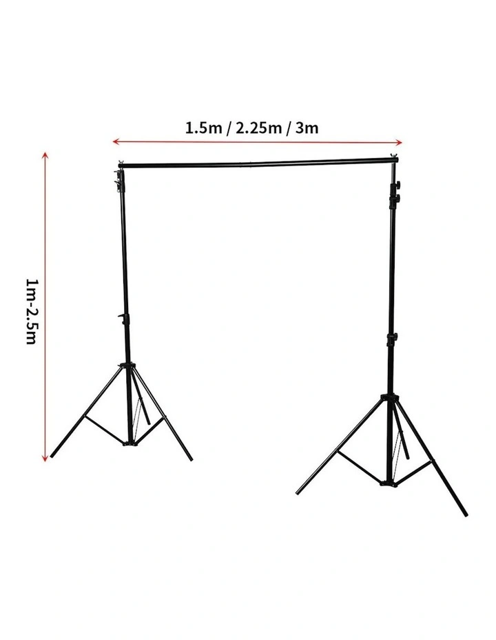 Pro.Studio Backdrop Stand Kit 2.5x3m in Black image 3