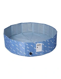 Folding Pet Swimming Pool M in Blue
