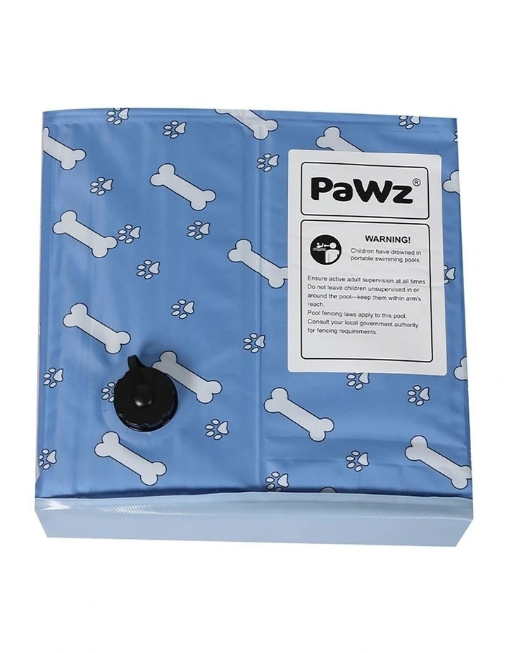 Folding Pet Swimming Pool M in Blue image 4