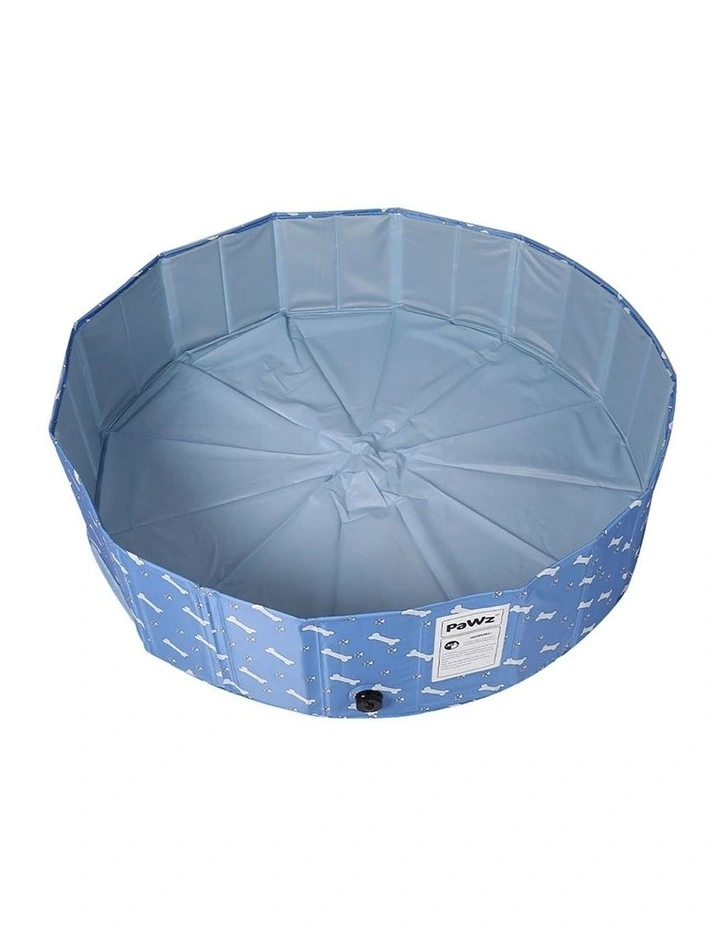 Folding Pet Swimming Pool M in Blue image 7