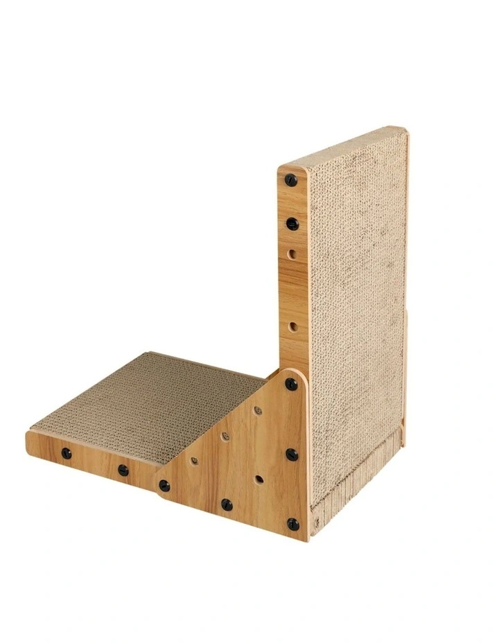 PaWz 40x25x43.5cm Cat Scratching Board in Brown image 4