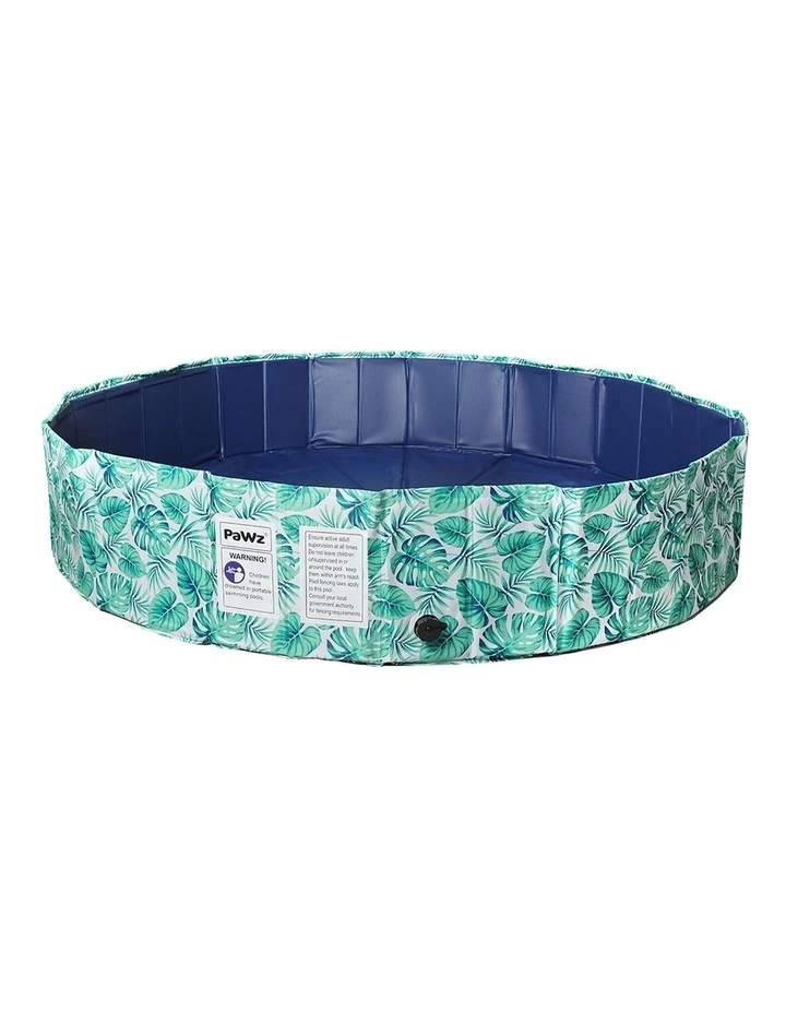 Pet Swimming Pool Portable Bath Tub 120cm in Green image 1