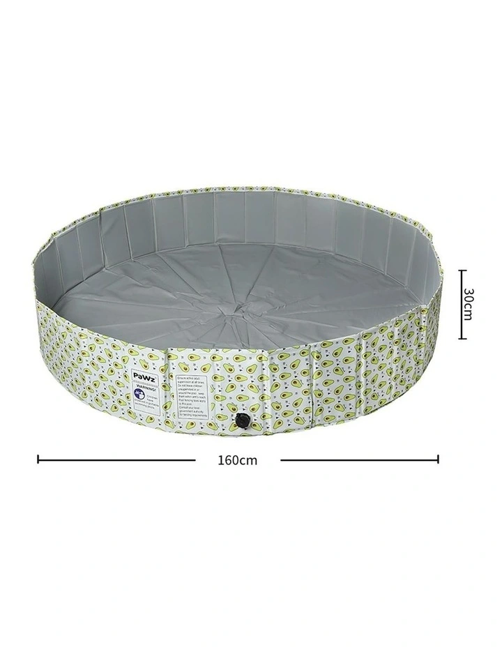 Portable Pet Swimming Pool 160cm in Green image 3