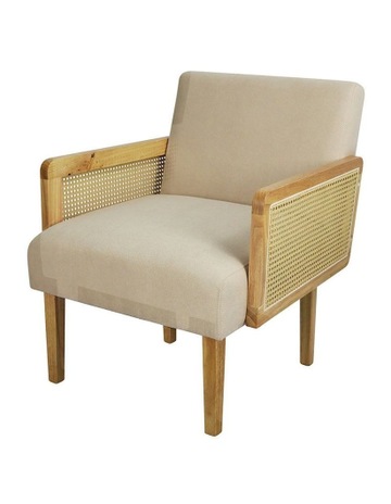 Rattan Armchair Couch Sofa Chair in Natural