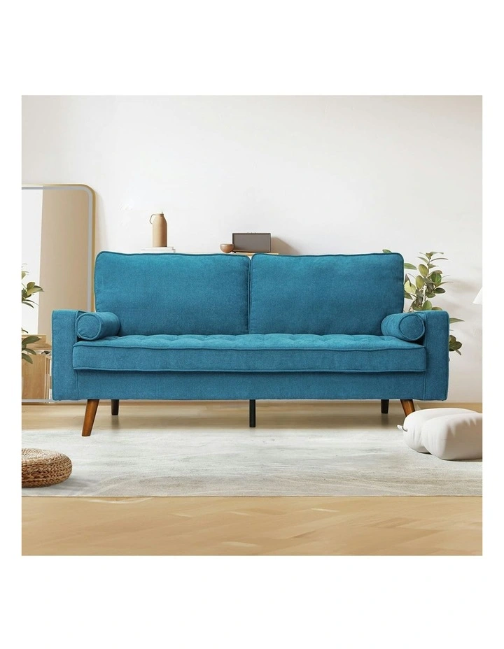 3 Seater Sofa in Blue image 7
