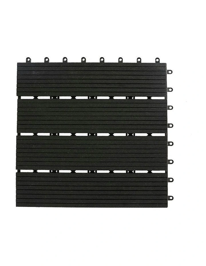 x10 Floor Tiles in Black image 2