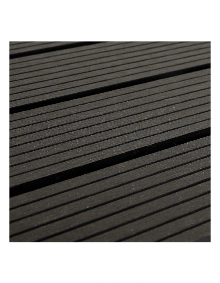 x10 Floor Tiles in Black image 4