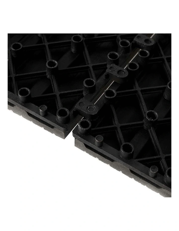 x10 Floor Tiles in Black image 5