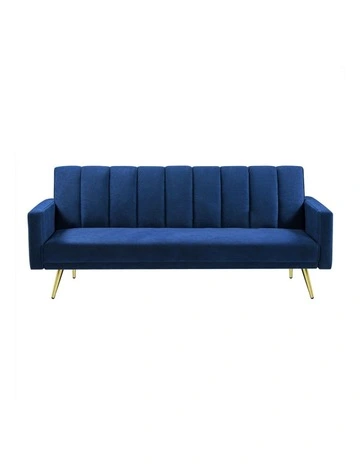 3 Seater Sofa Bed in Blue