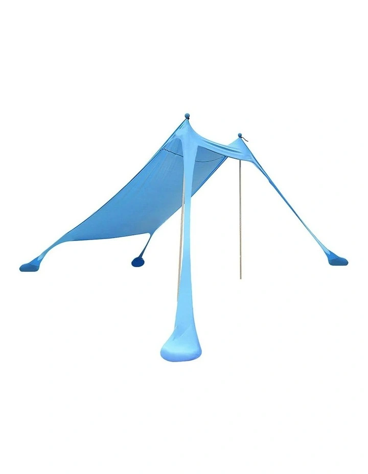 2-4 Person Beach Sunshade Tent in Blue image 7