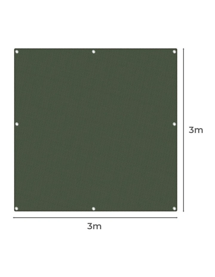 400GSM Tarp Canvas Tarpaulin in Green image 3