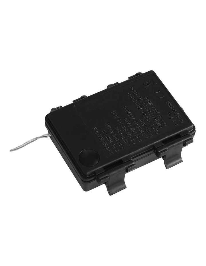 Christmas Tree 0.6M 2Ft Fairy Lights Snow Flocked Xmas Ornaments in Multi image 4